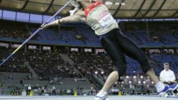 La alemana Nerius se corona por primera vez reina de la jabalina tras 3 platas