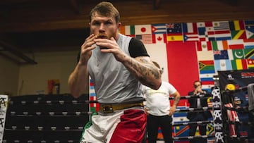 Canelo Álvarez targets Caleb Plant knockout