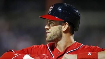 Bryce Harper da un paso atrás