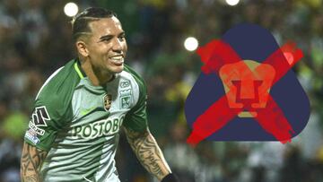 El equipo ‘verdolaga’ expresó que harán válida la cláusula para que el delantero colombiano se mantenga en el club, a pesar de su deseo de ir a Club Universidad.
