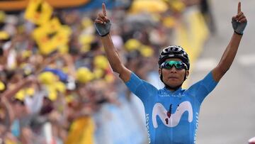 Nairo da lección en los Alpes, gana la etapa reina y es top 10