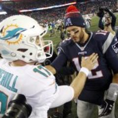 Tom Brady y los Patriotas bajan de la nube a Miami