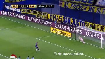 Penal de Licha López sobre Salvio y Villa no perdonó para que Boca haga el 2-0 contra Racing