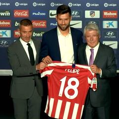 Felipe: "La defensa del Atlético es de las mejores y acepto el reto"