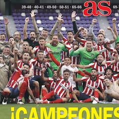 La superfoto del Atlético, con AS
