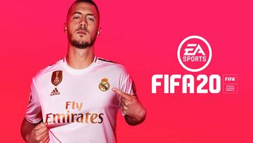 Hazard es una de las caras conocidas que representan al FIFA 20. 