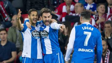 Lucas Pérez y Adrián volvieron a ser decisivos