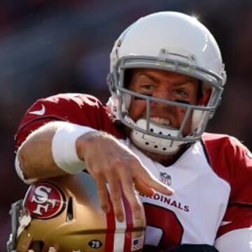 Los Niners le dieron a Carson Palmer como si no fuera a haber mañana.