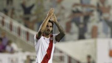 El argentino del Rayo Vallecano, Joaqu&iacute;n &Oacute;scar Larrivey.