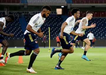 Así fue la primera práctica de la Selección Colombia en el Metro