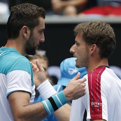 Carreño no puede con otro bombardeo y cae ante Cilic