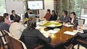 <b>CUMBRE. </b>Los responsables de medio ambiente, ayer en Madrid.