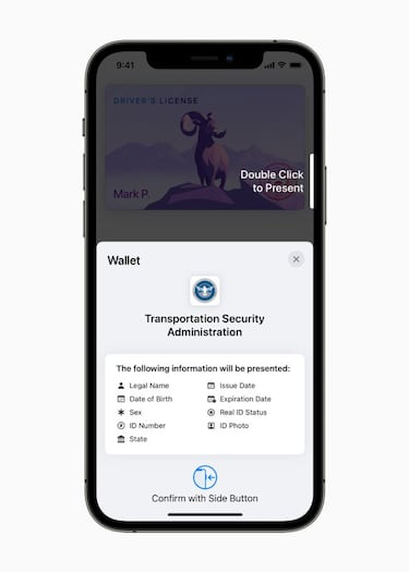 Apple Wallet no tendrá soporte de identificación hasta el 2022