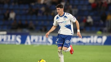 Waldo, con el Tenerife.