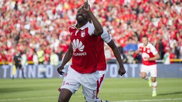 David Valencia, jugador de Independiente Santa Fe