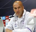 Zinedine Zidane evita el exceso de confianza previo al derbi