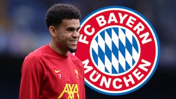 Luis Díaz, extremo colombiano de Liverpool en la mira del Bayern Múnich