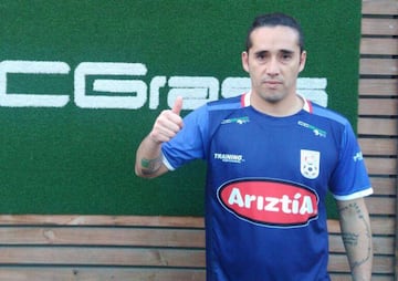 Jaime Bravo fue campeón el 2005 del fútbol chileno con Unión Española. Hoy está en Melipilla.