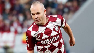 El Vissel Kobe del goleador Iniesta gana en Yokohama