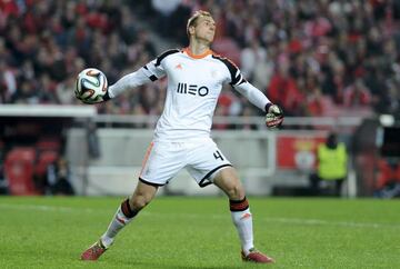 Oblak con el Benfica.