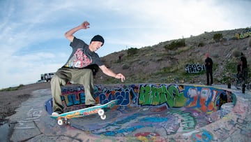 Peter Hewitt seen during "Skate Tales - Madars Apse's Global Underground Season 4" in Argentina in 2024.