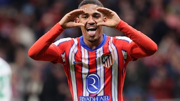 Lino, en el Atlético-Getafe de la 24-25. El Flamengo es mejor que el Atleti.