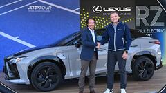Lexus anuncia una asociación de varios años con la ATP
