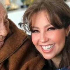 Así despidió Thalía a su abuela Eva Mange