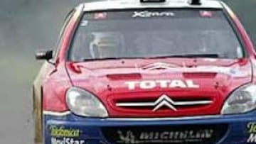 <b>VOLADOR CITROEN.</b> Sainz, contento en el equipo francés.