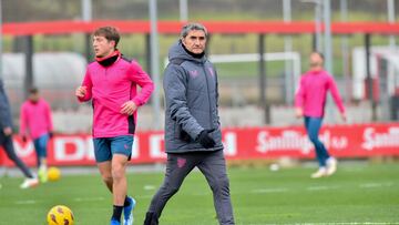 10/01/24 ENTRENAMIENTO ATHLETIC DE BILBAO 
ERNESTO VALVERDE