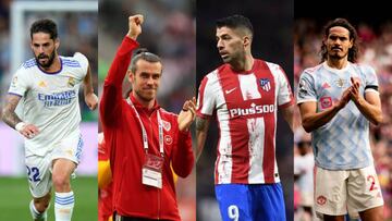 Gareth Bale, Luis Suárez y otros jugadores que podrían llegar libres a la MLS en verano