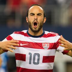 ¿Cuántos goles hizo Landon Donovan con Estados Unidos ante México?