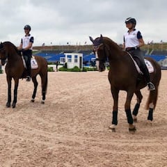 El equipo español de doma clásica saca billete para Tokio