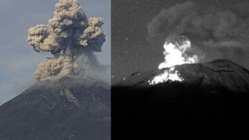 Volcán Popocatépetl: Se registra fuerte explosión | estados afectados | alerta y últimas noticias