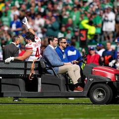 Cam Skattebo, fuera por el resto de la temporada por lesión escalofriante