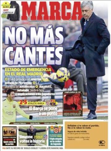 Portadas de la prensa deportiva