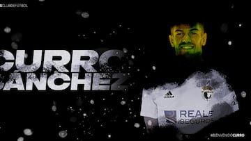 Curro Sánchez, un fichaje de Primera para el Burgos CF