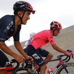 Rigoberto Urán, satisfecho con su presentación en Mont Ventoux
