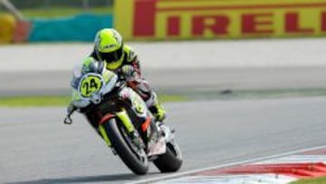 Elías se siente cómodo en Sepang.