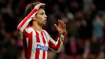 Joao Felix durante el encuentro entre Atlético de Madrid y Osasuna.