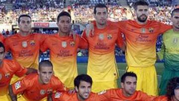 <b>MUY ATREVIDA. </b>Los colores de la segunda equipación no convencen mucho, más sabiendo que la del año próximo serán los de la Senyera.