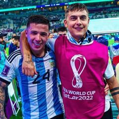 Enzo Fernández: “Dije a Dybala que lo espero en el Chelsea”