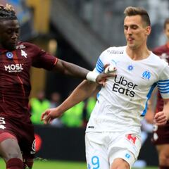 La falta de gol lastra al Marsella ante el Metz