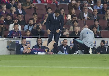 The Camp Nou holds its breath as it waits for news.