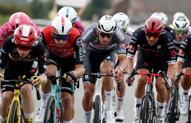 Jonas Vingegaard durante la etapa.