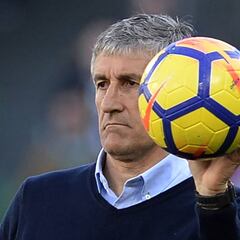 Setién: "Me preocuparía que Seedorf se pusiera a jugar"