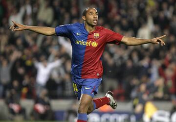 Entre Mónaco, Arsenal y Barcelona, el delantero francés ha llegado a anotar 50 goles en la Champiosn League.