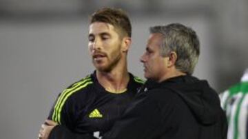 Mourinho junato a Sergio Ramos.