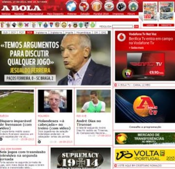 Portadas de la prensa extranjera