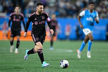 Messi in action against Charlotte FC at the weekend.